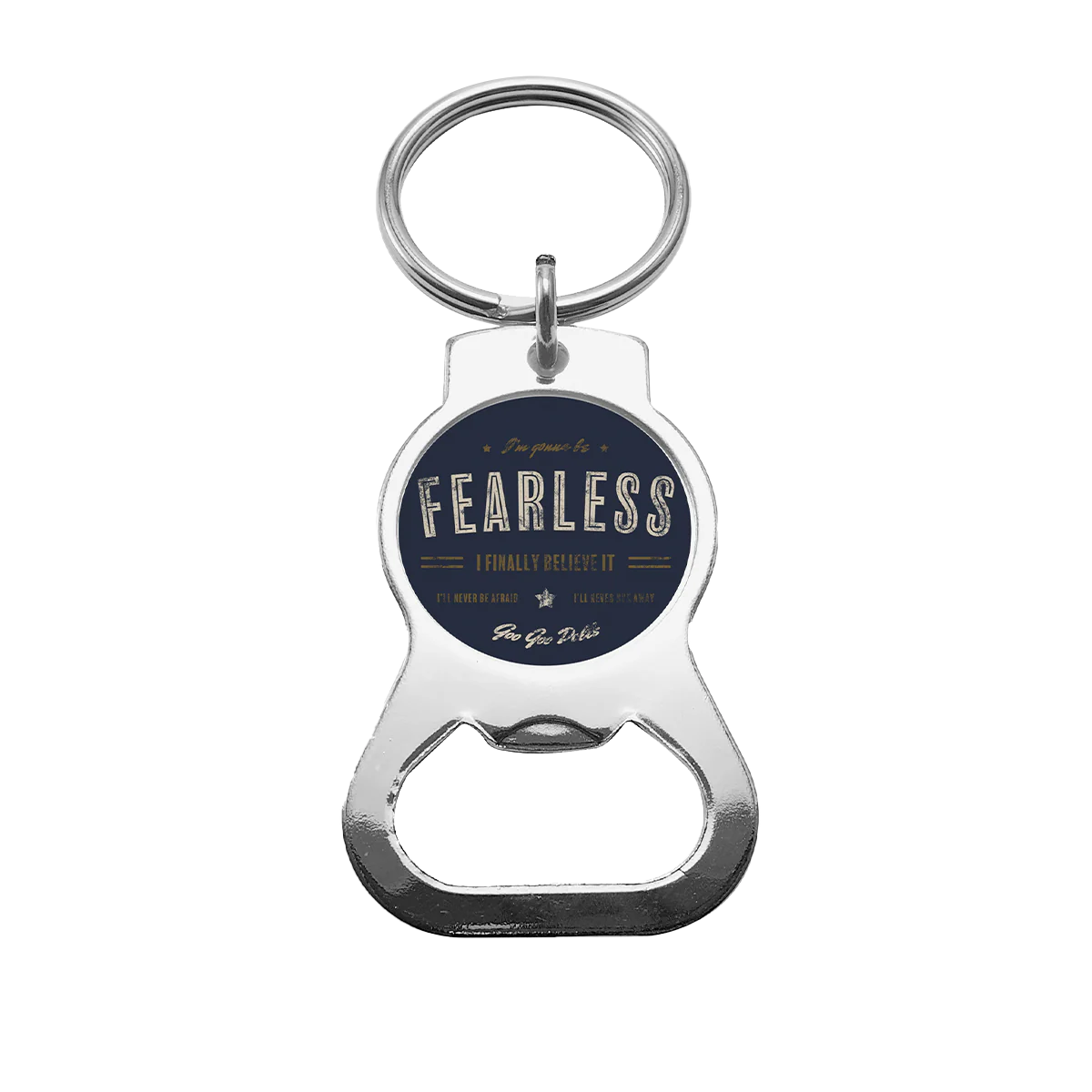 Vintage Lockup Keychain